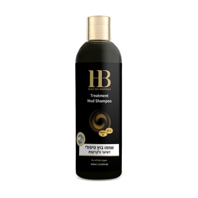 Behandlings mudderhårshampoo til hår og hovedbund 400 ml
